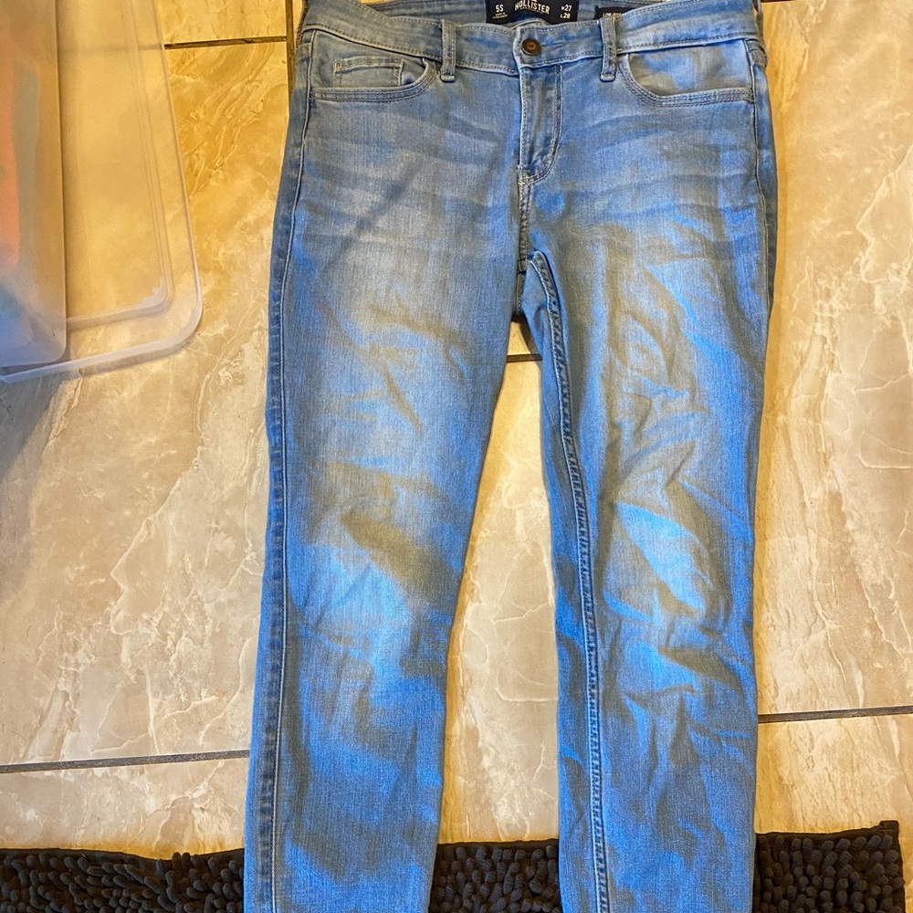 Light washes hollister jeans